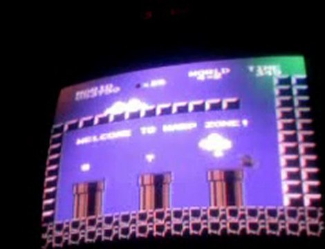 Fail un speedrun de Super Mario Bros.