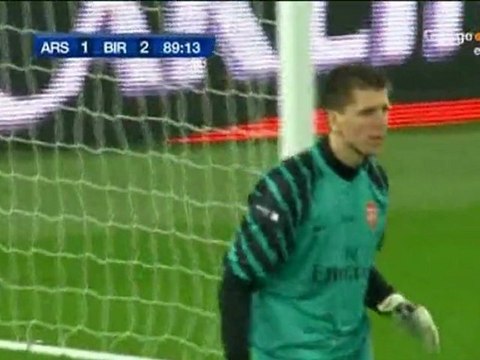 Amazing goal by Martins against Arsenal - Carling Cup Final