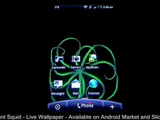 A Giant Squid - Live Wallpaper now on Android Market