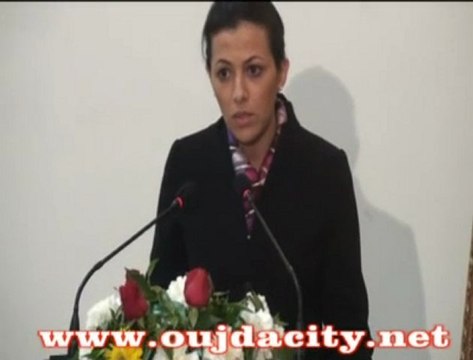 Mme Ghizlaine Alaoui responsable à la SGS Maroc / oujda