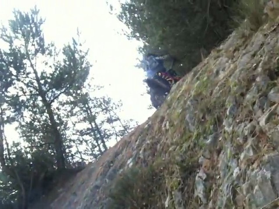 Enduro Ktm 125 exc 2008 côte