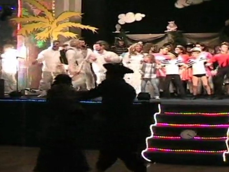 Ausschnitt von  der 1. Prunksitzung des NKC Mücheln