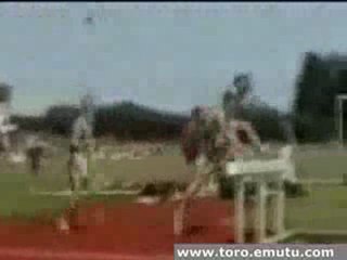 wet hurdle fall
