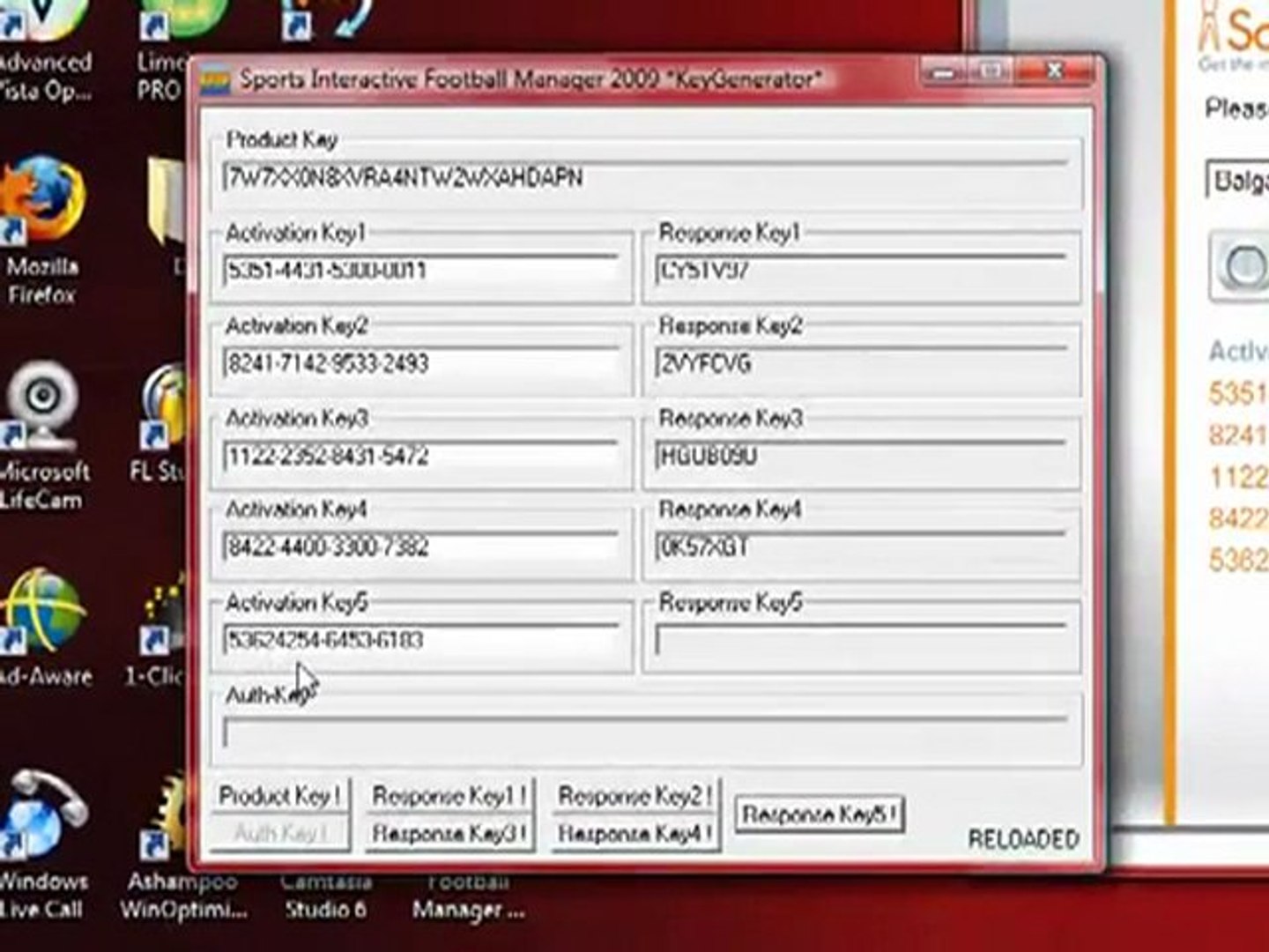 Football Manager 2009 Serial Key Generator