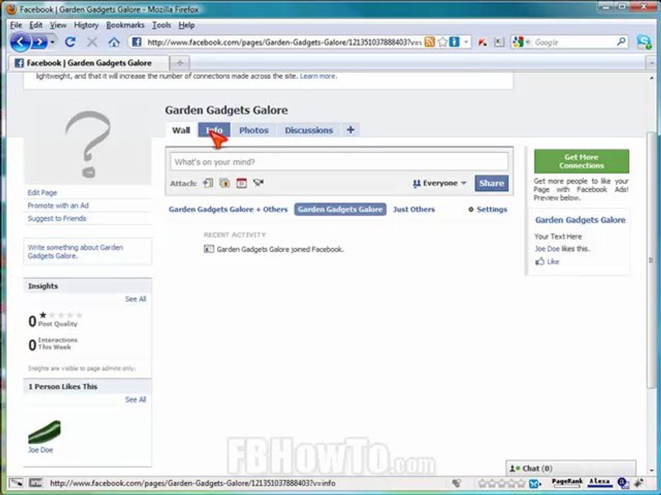 Creating Facebook Fan Pages | How to use Facebook