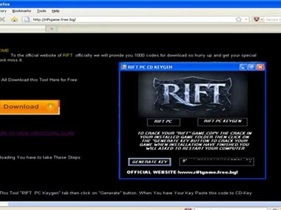 RIFT FULL DOWWNLOAD