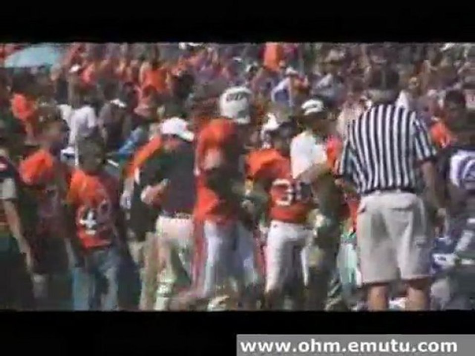 football faceplant