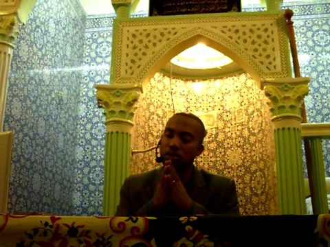 Mohamed Bajrafil - Invocation pour cloturer la conférence