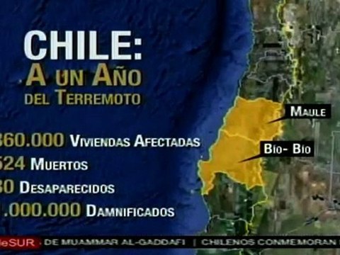 Maule y Bío-Bío, regiones más afectadas por el sismo en C
