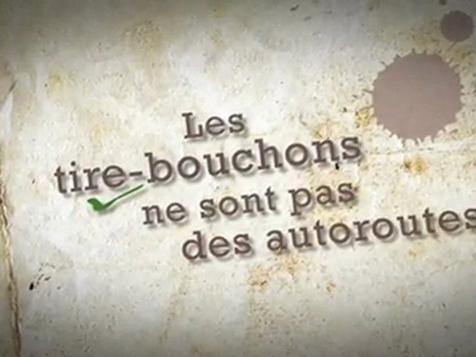 Les tire-bouchons ne sont pas des autoroutes