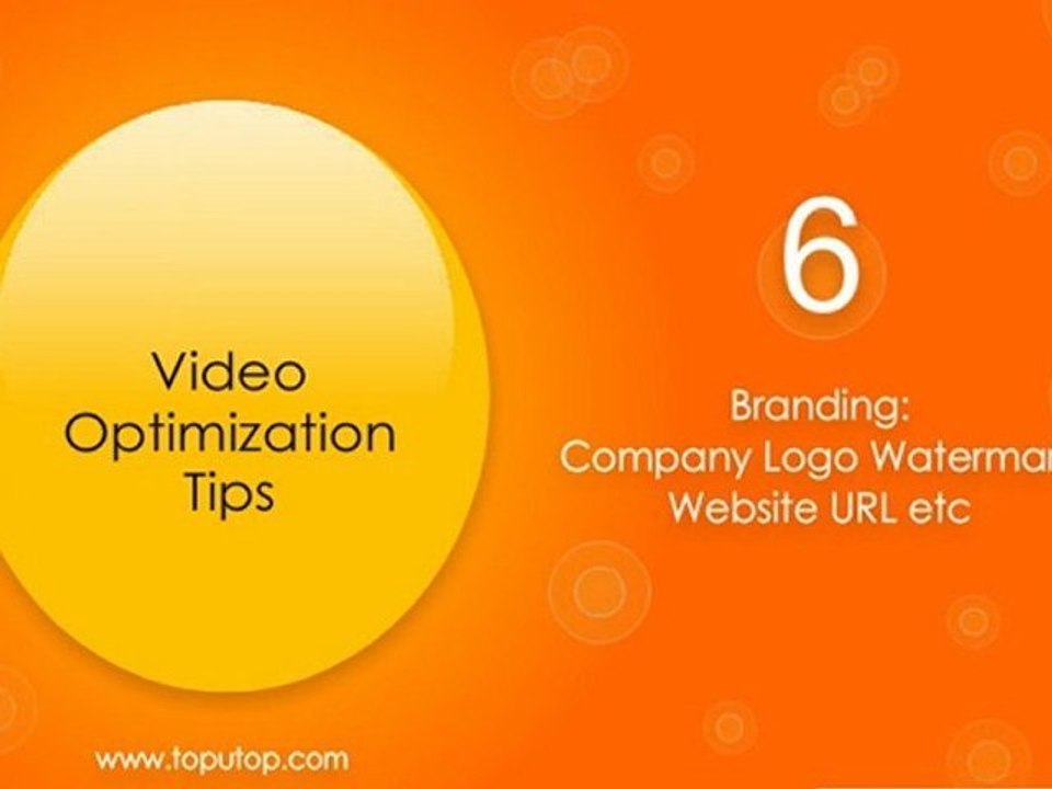 Video Optimization Tips