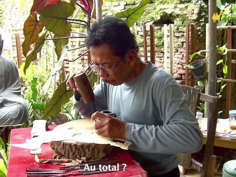 Les marionnettes du Wayang Kulit