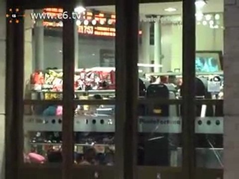 Slot machine in bella vista alla stazione Ostiense