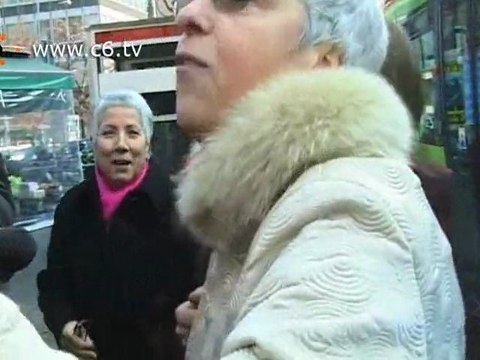 Manifestazione pro Berlusconi davanti a Palazzo di Giustizia