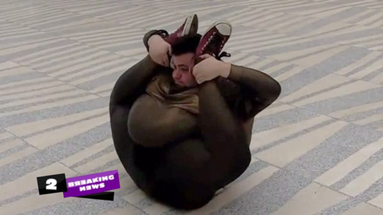 Un contorsionniste de 180kg !