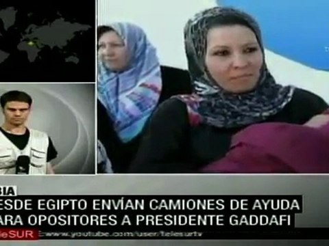 Libia: opositores en Benghazi tienen armas y mucha comida pa