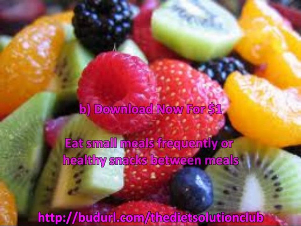 meal plans for weight loss