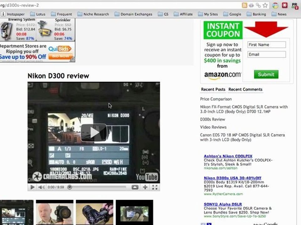 Nikon D300s Review | D300s Price Comparison
