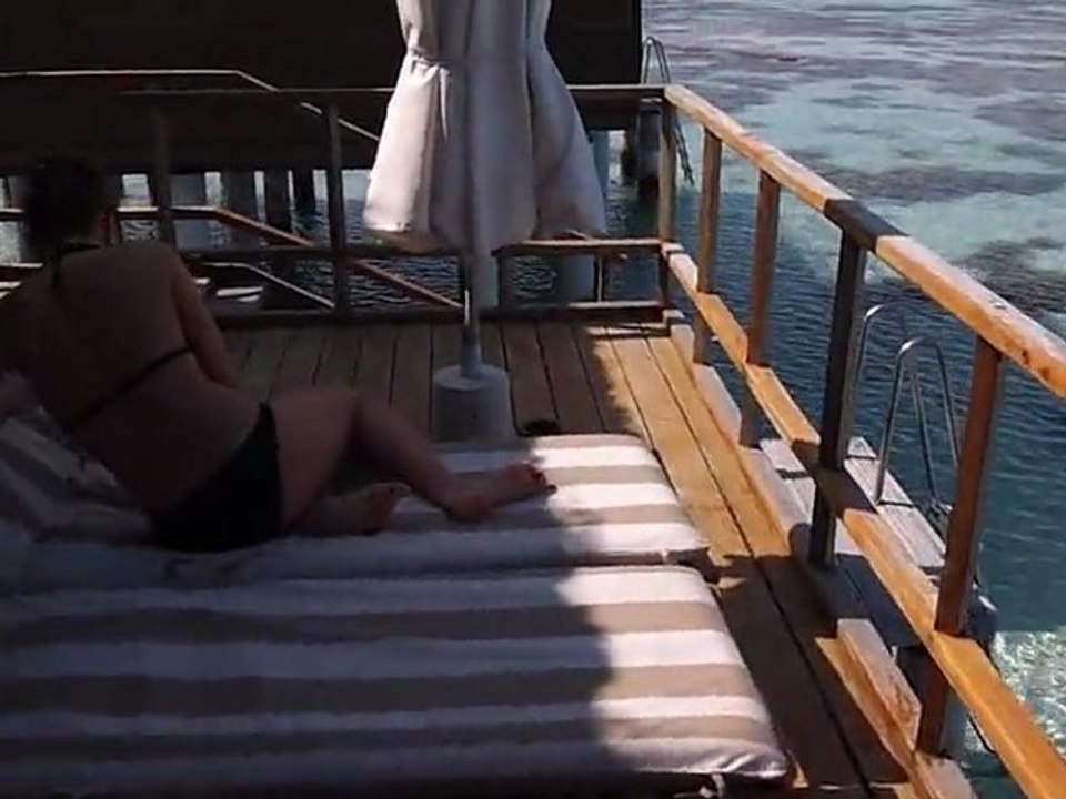 marc bungalows sur pilotis aux maldives