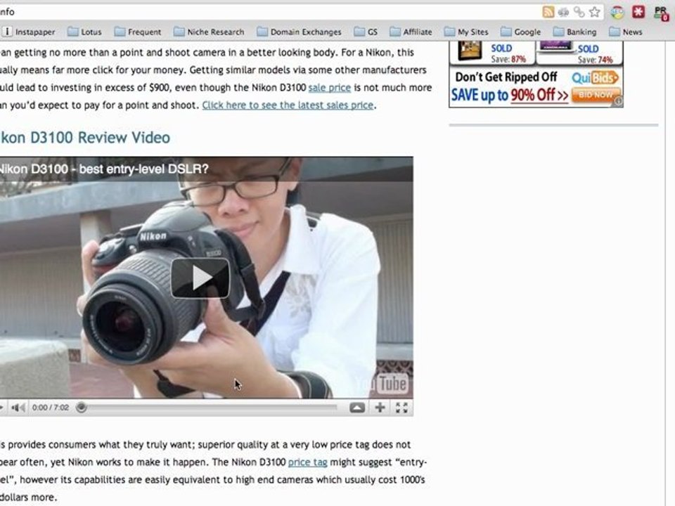 Nikon D3100 Review | Nikon D3100 Price ComparisonGet up ...