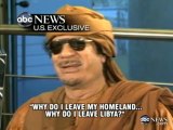 Interview de Mouammar Kadhafi sur la Libye