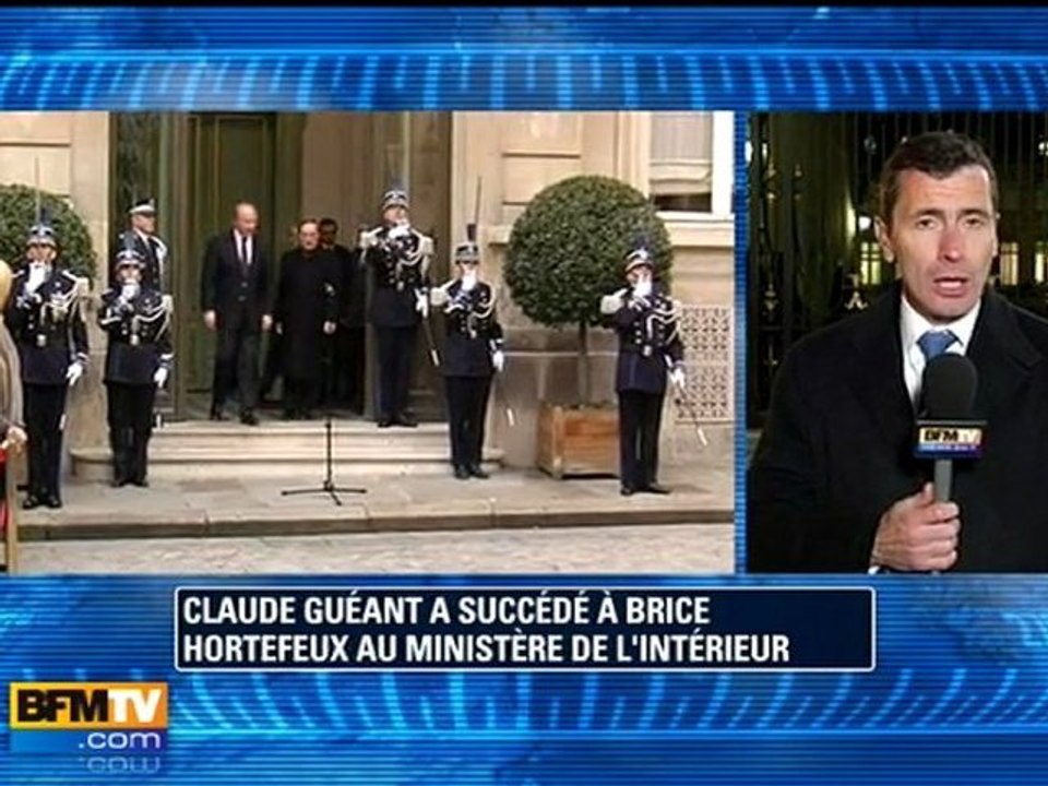 Intérieur : Hortefeux laisse la place à Guéant