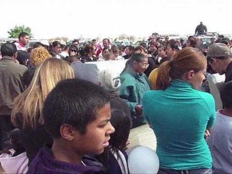 Entierro de dos hermanas asesinadas en Ciudad Juárez