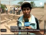 Restos arqueológicos en Hungría y Perú
