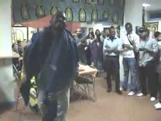 Soiree noel au FJT Bourg l'eveque grand écran