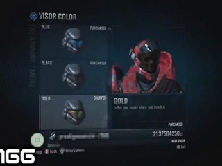 Halo Reach ALL ARMOR UNLOCKED