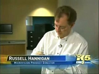 Laser Pico Projector Microvision