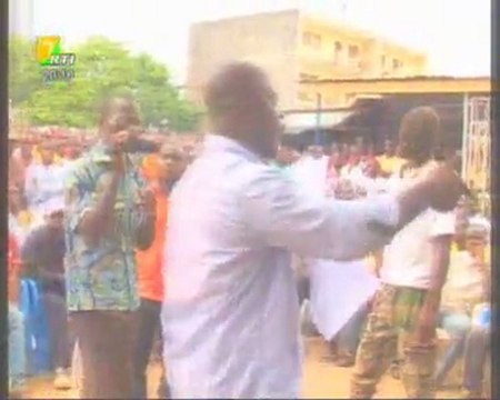 Soutien à Gbagbo Meeting de l’ex porte parole du RDR