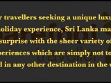 Luxury Holidays to Sri Lanka