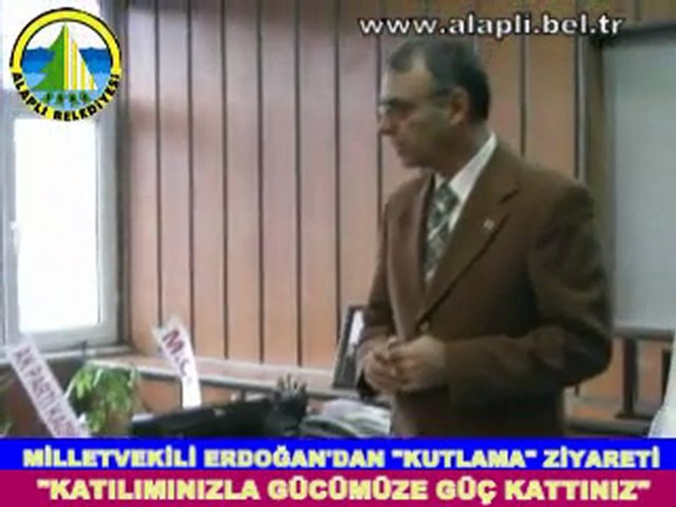 MİLLETVEKİLİ ERDOĞAN'DAN  KUTLAMA ZİYARETİ
