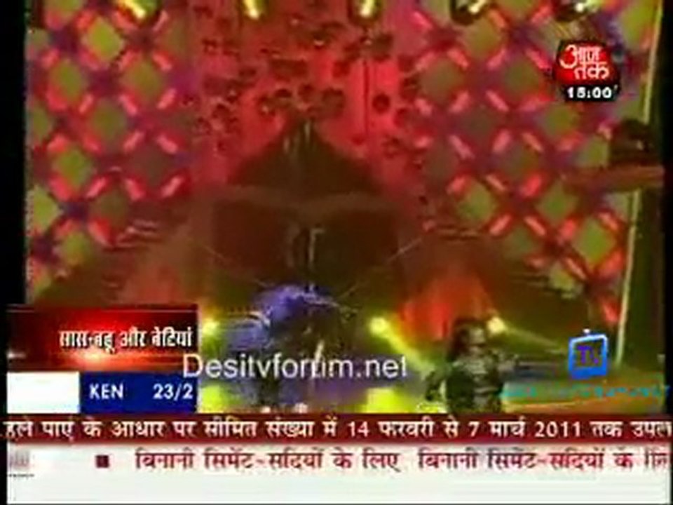 Saas Bahu Aur Betiyan [AajTak News] - 1st March 2011- Part2