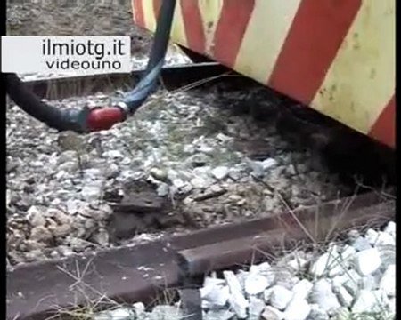 DERAGLIATO UN TRENO DELLA FERROSUD