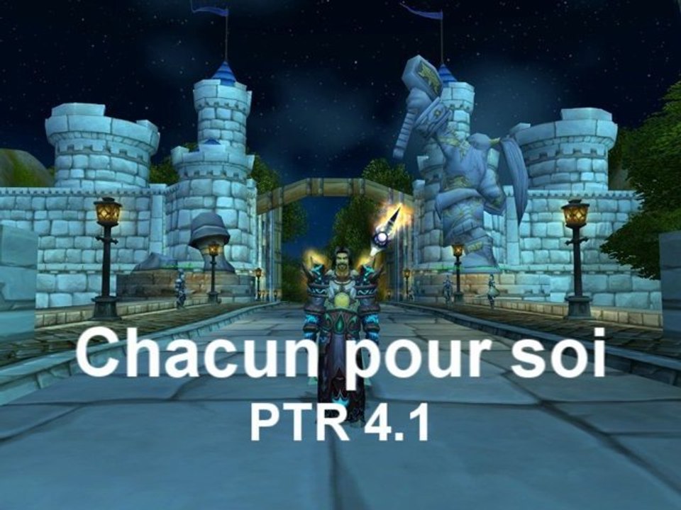 WoW : Chacun pour soi patch 4.1
