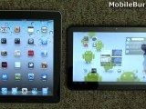 Apple iPad vs. Motorola XOOM Android Honeycomb tablet