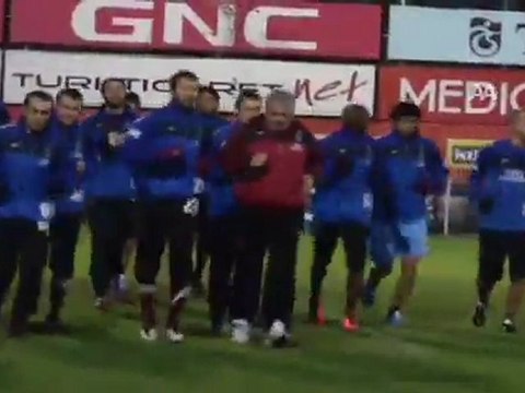 TS'DE,BJK MAÇI HAZIRLIKLARI