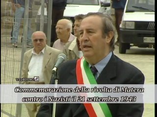 Download Video: Matera disorso del sindaco Buccico nel giorno della Commemorazione del XXI settembre 1943