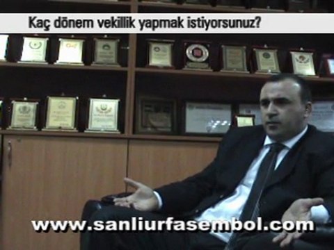 BEKİR YAŞAR AK PARTİ'DEN ADAY ADAYLIĞINI AÇIKLADI