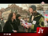Anti-JO : Manifestation sur Le Pâquier (Annecy)