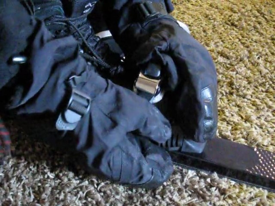 mise en place avec moufles  de la fix- TRACE