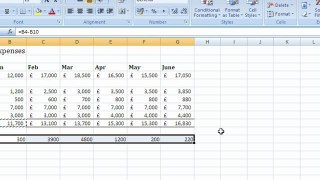 Microsoft Excel Format Painter Feature