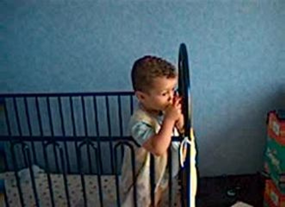 je saute sur mon lit