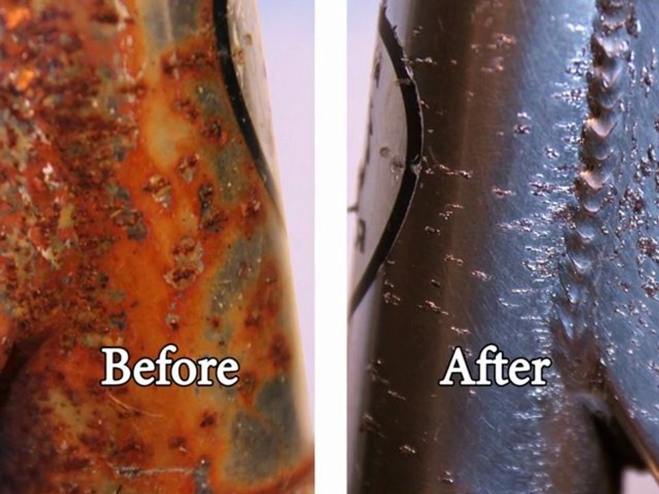 NEW -  Rust removal for stainless steel and chrome