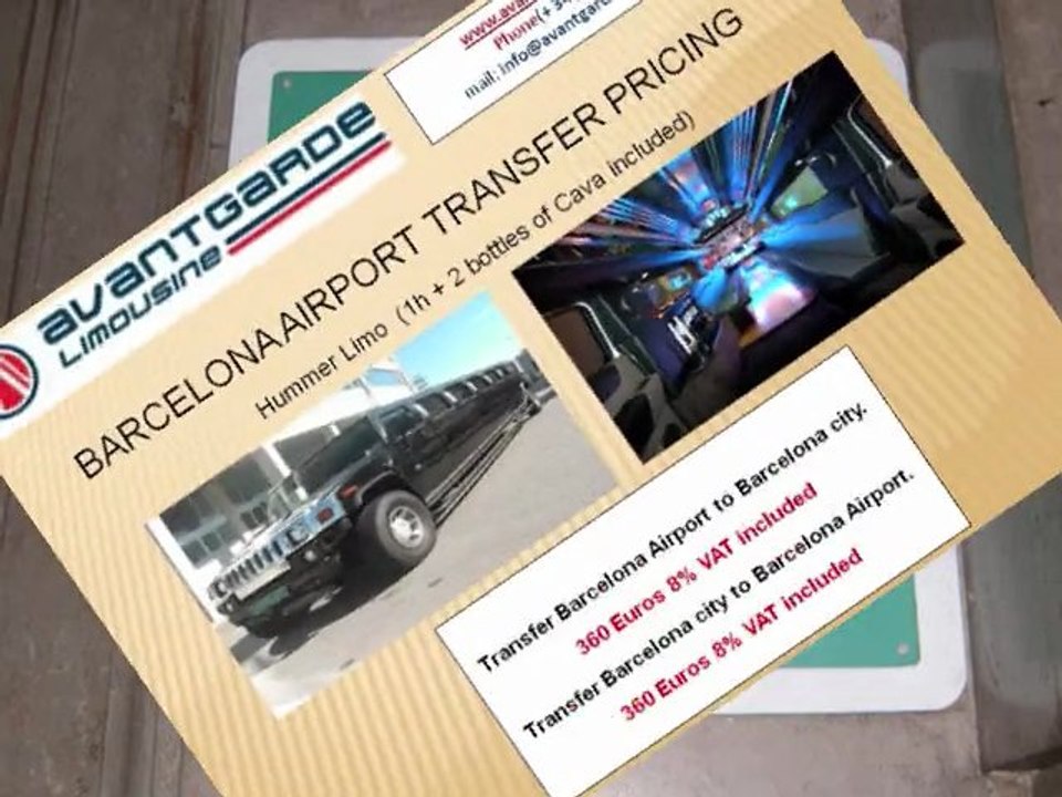 BARCELONA AIRPORT HOTEL SHUTTLE--BARCELONA SHUTTLE SERVICE-VIDEO