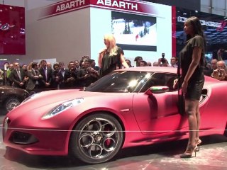 Les nouveaux modèles au salon de l'auto à Genève