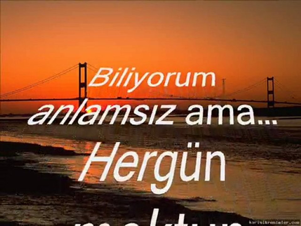 BİR GÜNDAHA SENSİZ GECTI