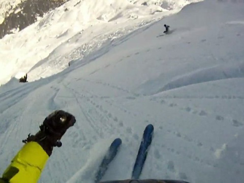 Ski gopro HD meribel